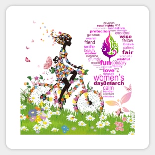 IWD - Woman Empowerment Sticker